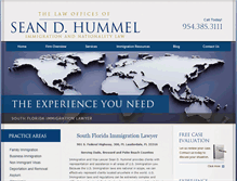 Tablet Screenshot of hummelaw.com